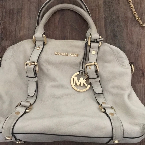 Michael Kors cream tote - Picture 1 of 3